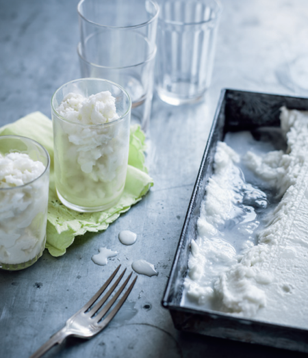 Coconut And Lime Sorbet